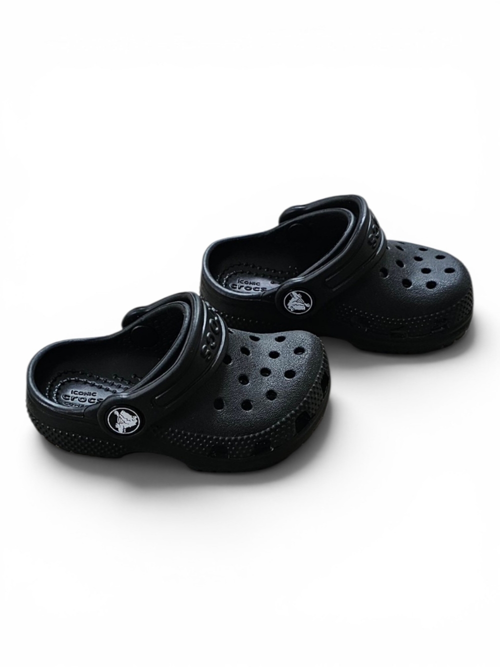 Crocs Classic Clog Toddler Black C5 - Picture 2 of 11
